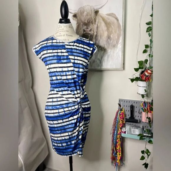 Zara Collection Rare Sexy Medium Colorful Body Con - Picture 1 of 8